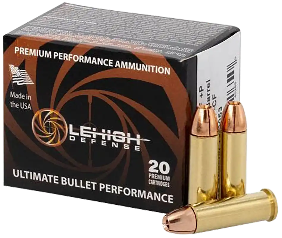 Wilson Combat LA38SP125CF .38 Special+P 125gr Ammunition - 20 Rounds per Box, 10 Boxes per Case