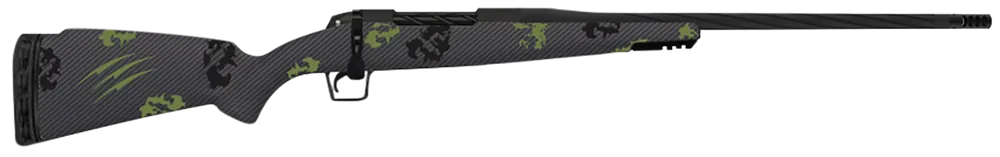 Fierce Firearms Twisted Rogue 270 Win Rifle with Forest Camo Carbon Fiber Stock