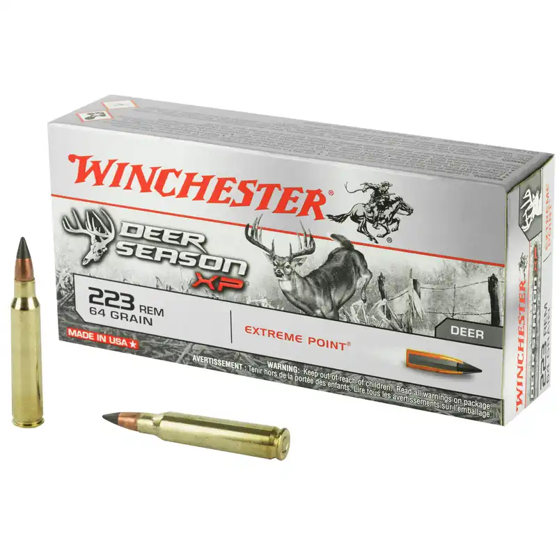 Winchester Deer Season 223 Remington 64 Grain 20 Rounds