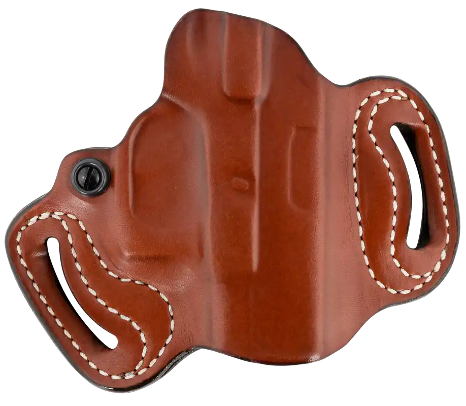 DeSantis Gunhide Mini Slide OWB Tan Leather Belt Holster for Glock, Right Hand, 1.75" Belt