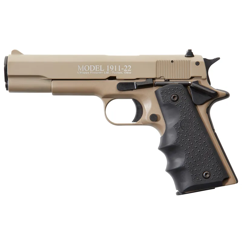 Chiappa 1911 .22LR 5" Barrel 10-Round Tan Finish