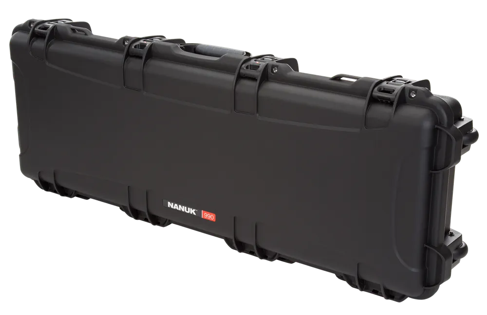 Nanuk 990 47" Black Polymer Tactical Rifle/Shotgun Case