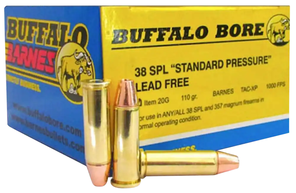 Buffalo Bore 38 Special 110gr Lead-Free Ammo - 20 Rounds