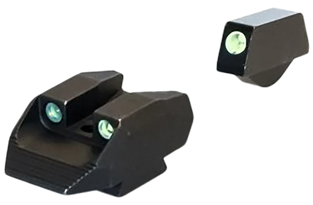 Kimber Mfg. K6S Night Sight Set with Green Tritium Black Outline Sights