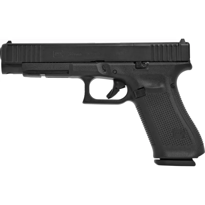 GLOCK 34 Gen5 9mm Pistol with 17-Round Capacity and MOS Feature