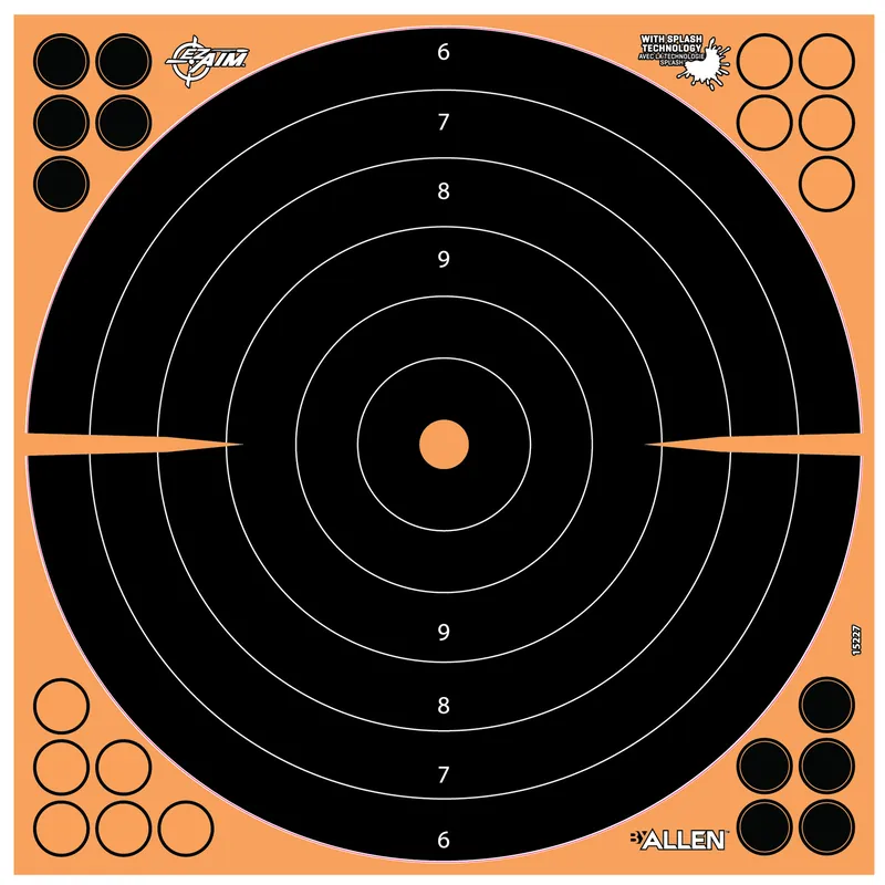 ALLEN EZ AIM 16"x16" Bullseye Target Pack - 5 Count
