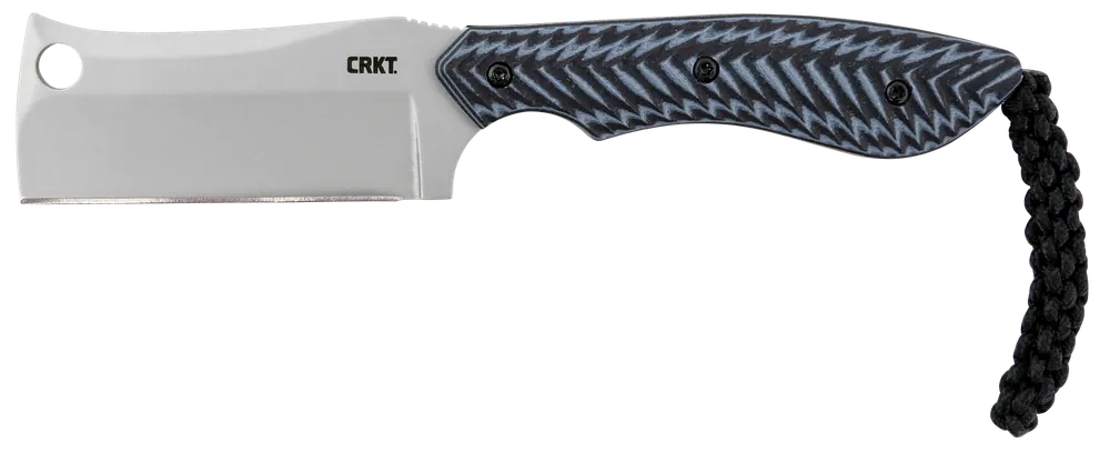 CRKT 2398 S.P.E.C. Fixed Cleaver with Bead Blasted Blade and G10 Handle