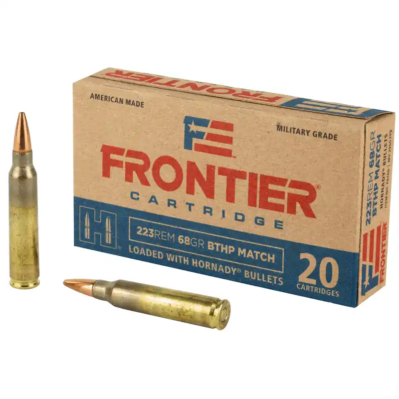 Frontier 223 Remington 68 Grain BTHP Match 20 Rounds