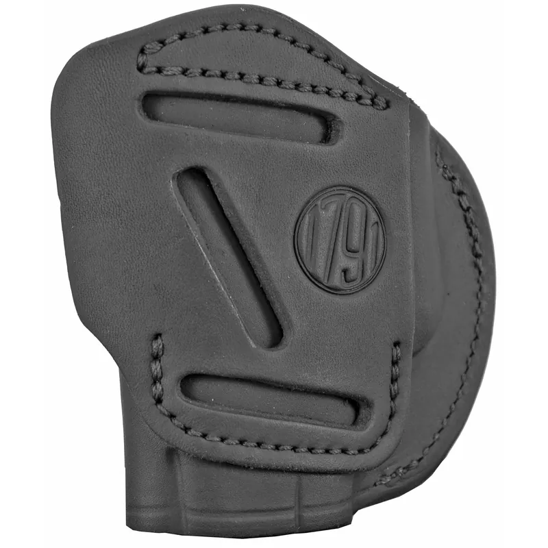 1791 Stealth Black IWB Holster, Right Hand, Size 1