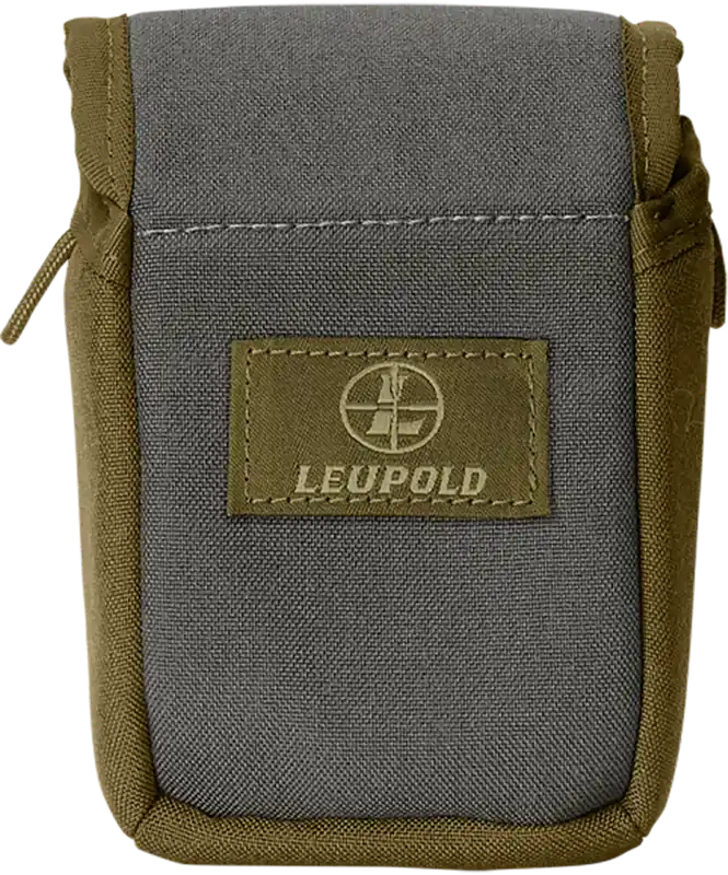 Leupold Pro Guide Rangefinder Pouch - Gray/Tan Polyester/Spandex