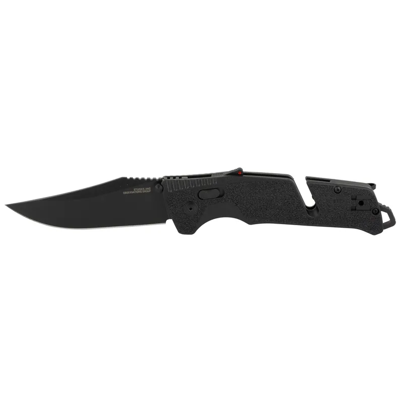 SOG Trident AT Blackout 3.7" Tactical Knife