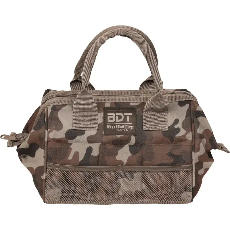 Bulldog Ammo/Accessory Bag in Throwback Camo Design