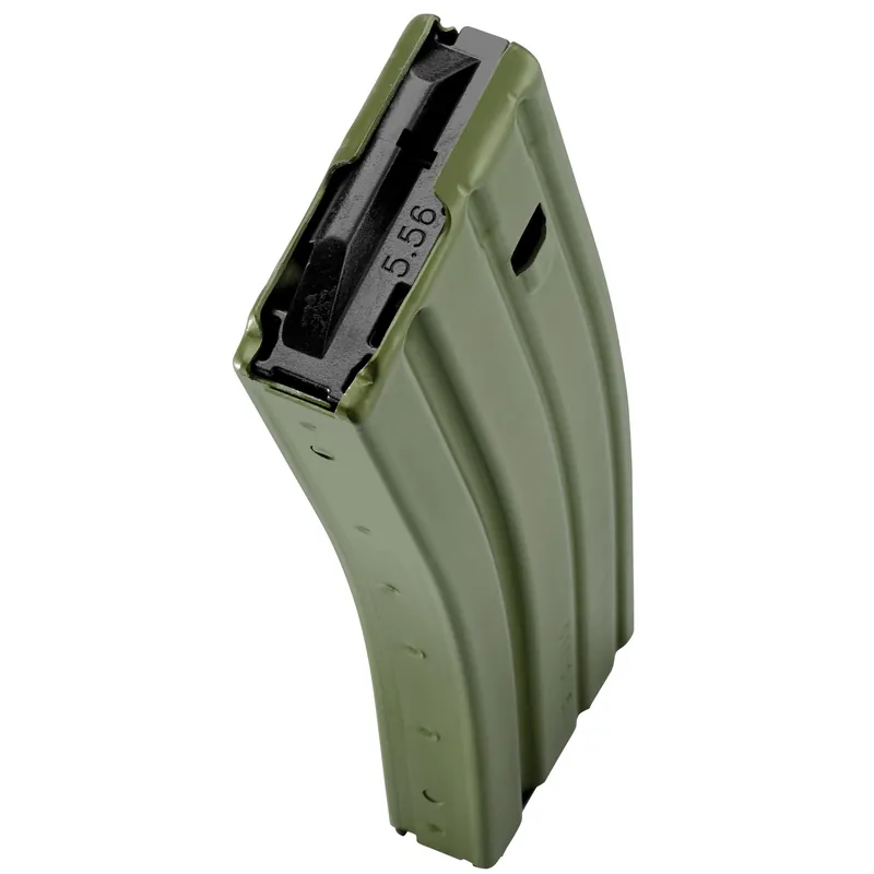 30-Round 5.56 Aluminum Magazine - Olive Drab Green