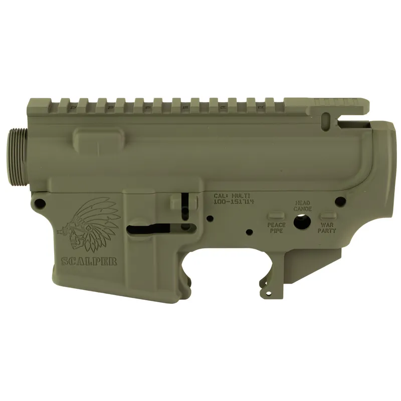 SOLGW Scalper Stripped Receiver Set in Olive Drab Green