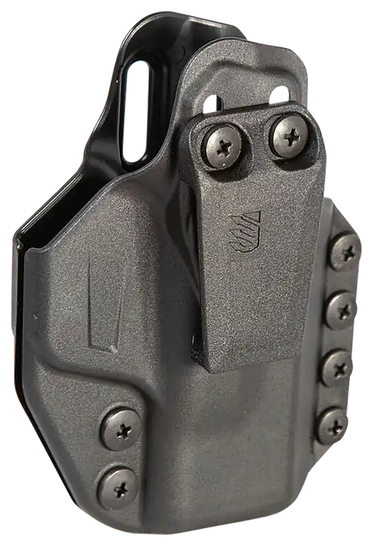 Blackhawk Stache IWB Holster Kit for Sig P320 - Ambidextrous Black Polymer with Belt Clip
