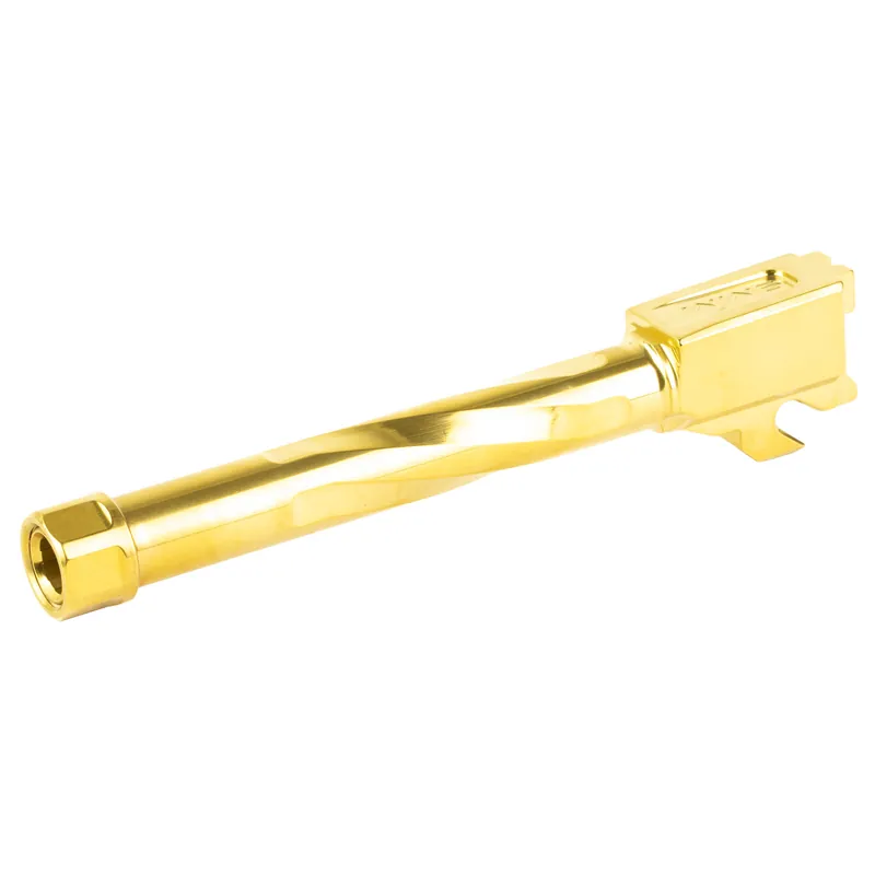 ZAF BBL P320F Threaded Barrel - Gold Finish