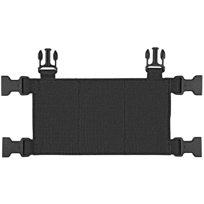 Black Foundation Flat Molle Placard