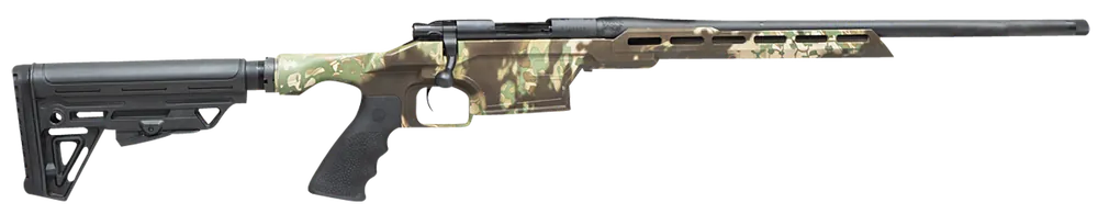 Howa M1500 Mini Excel Lite 350 Legend Rifle with Kratos Camo Stock and M-LOK Handguard