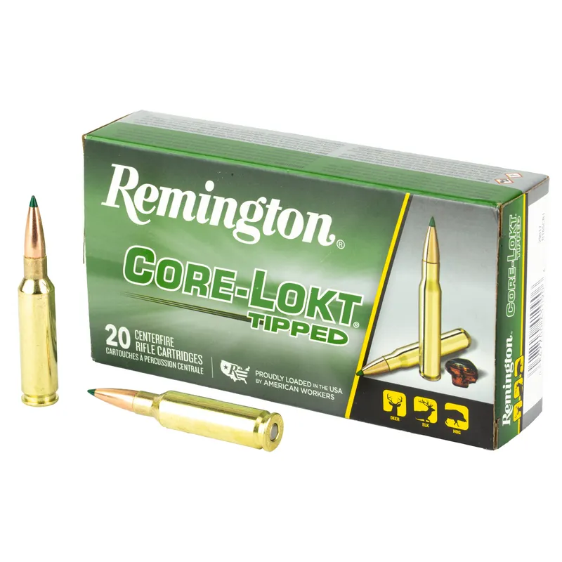 REM 6.5 Creedmoor 129 Grain Core-Lokt Tipped Ammunition 20 Rounds/200 Rounds