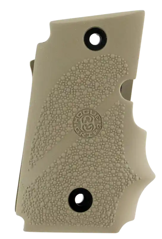 Hogue 98083 Rubber Grip for Sig P938 with Ambidextrous Safety - Flat Dark Earth with Finger Grooves
