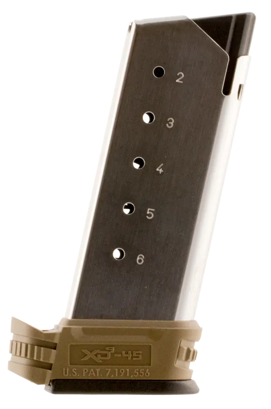 Springfield Armory XD-S 6rd .45 ACP Stainless Steel/FDE Pistol