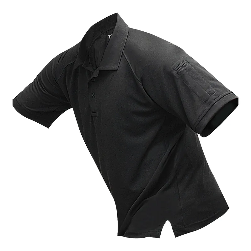 VERTX Coldblack Short Sleeve Polo Black 3XL