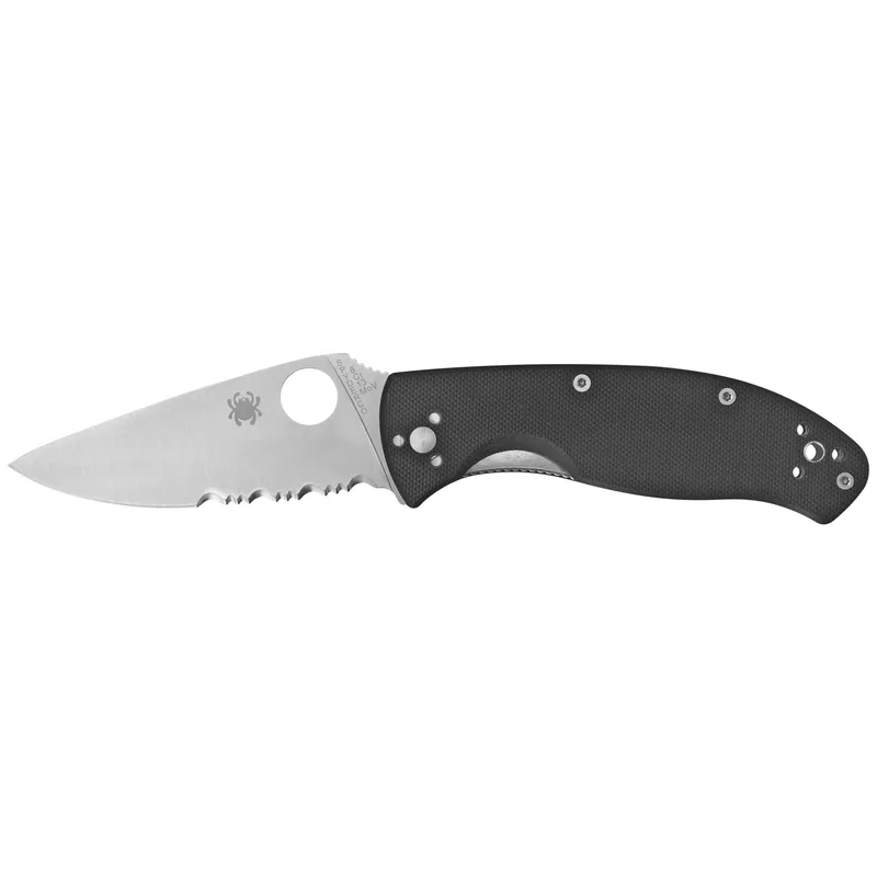 Spyderco Tenacious G-10 Combo Edge Knife