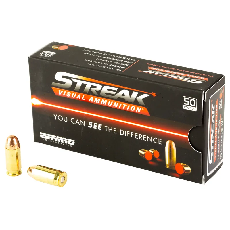 STREAK RED 45 AUTO 230GR TMC Ammunition - 50 Rounds/1000 Rounds