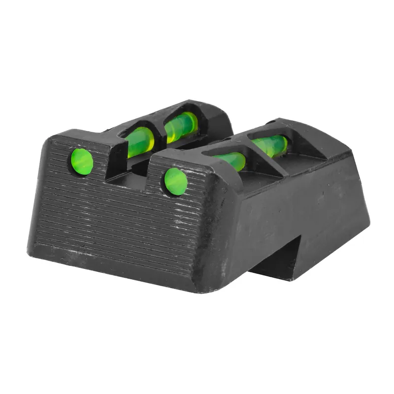 HIVIZ LTWV Rear Sight for 1911 - Green/Red/Black