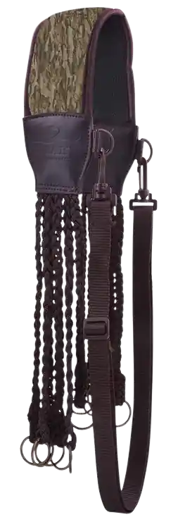 Drake Waterfowl Game Tote with 12 Slip Ring Straps and Neoprene Shoulder Strap in Mossy Oak Bottomland
