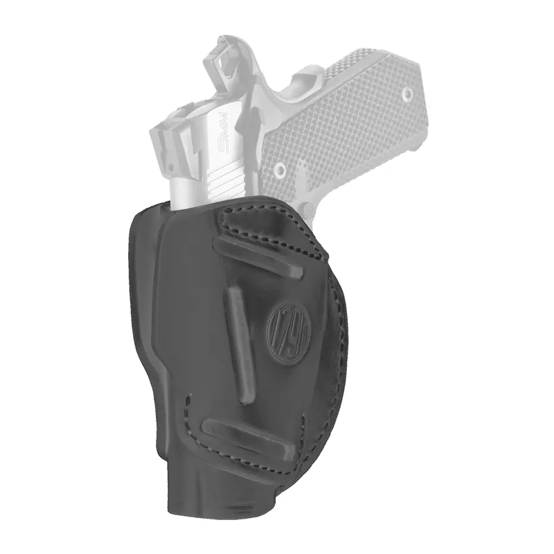 1791 Stealth Black Ambidextrous OWB Holster Size 1