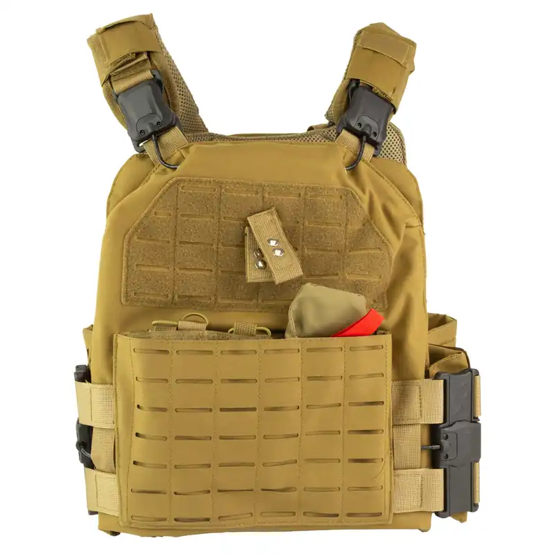NCSTAR QR LC Plate Carrier 2XL in Tan