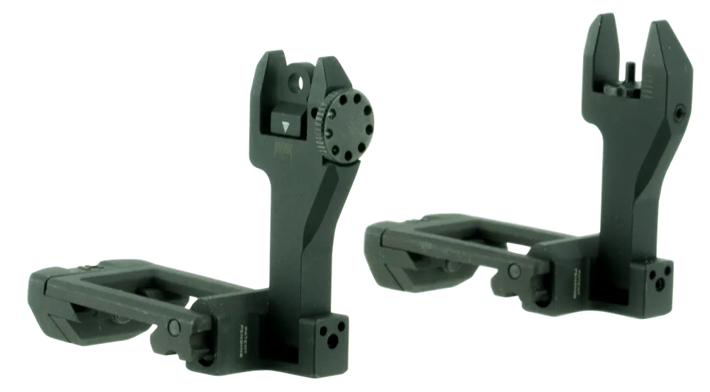 Strike Industries Sidewinder BUIS Black Folding Sights for AR-15