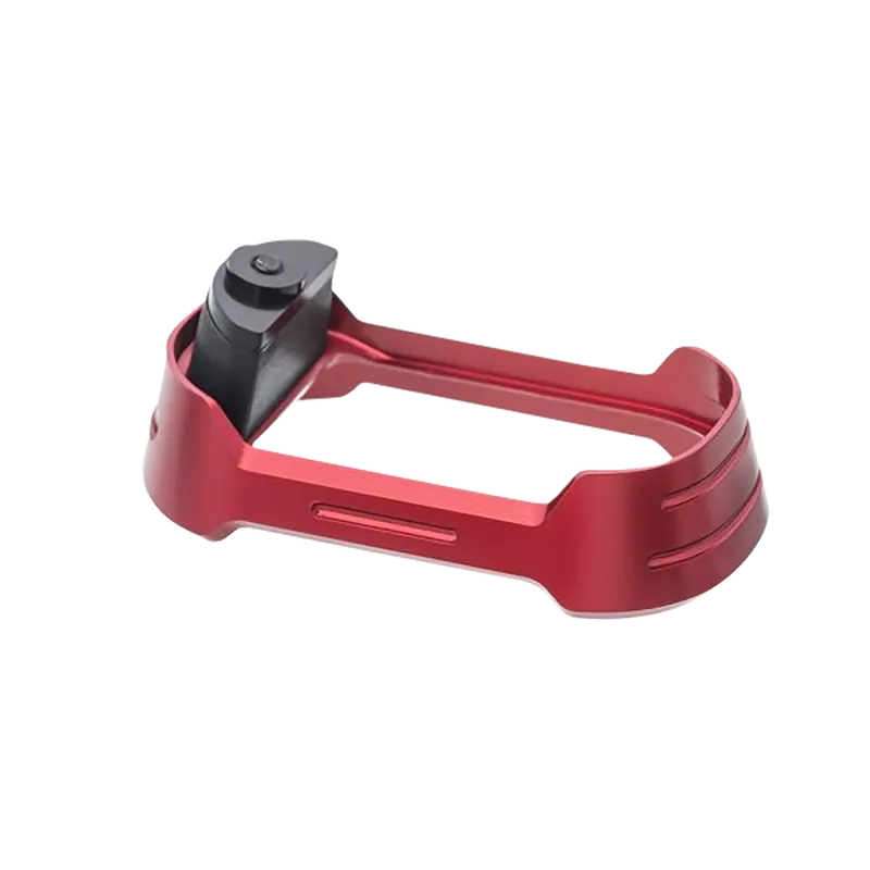 Tyrant CNC TDG48MWRED Aluminum Magwell for Glock 43x/48 - Red