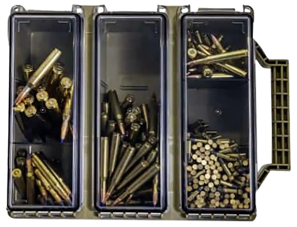 Berry's Tri-Can Triple Ammo Can - Tan Plastic 33805