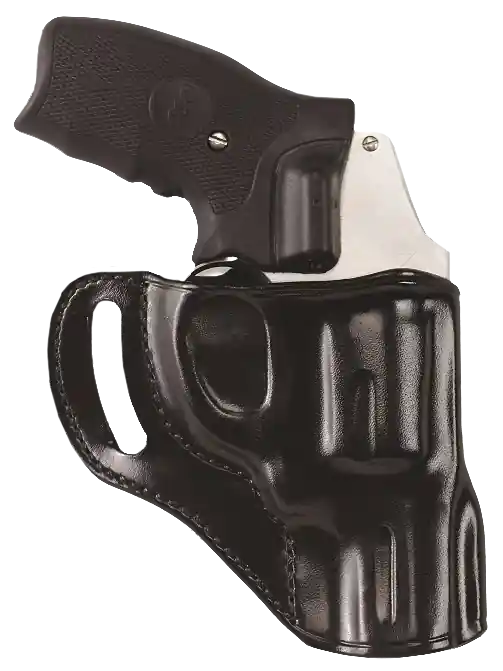 Galco HT118B Hornet OWB Black Leather Belt Slide for Ruger SP101 & Colt Cobra - Right Handed
