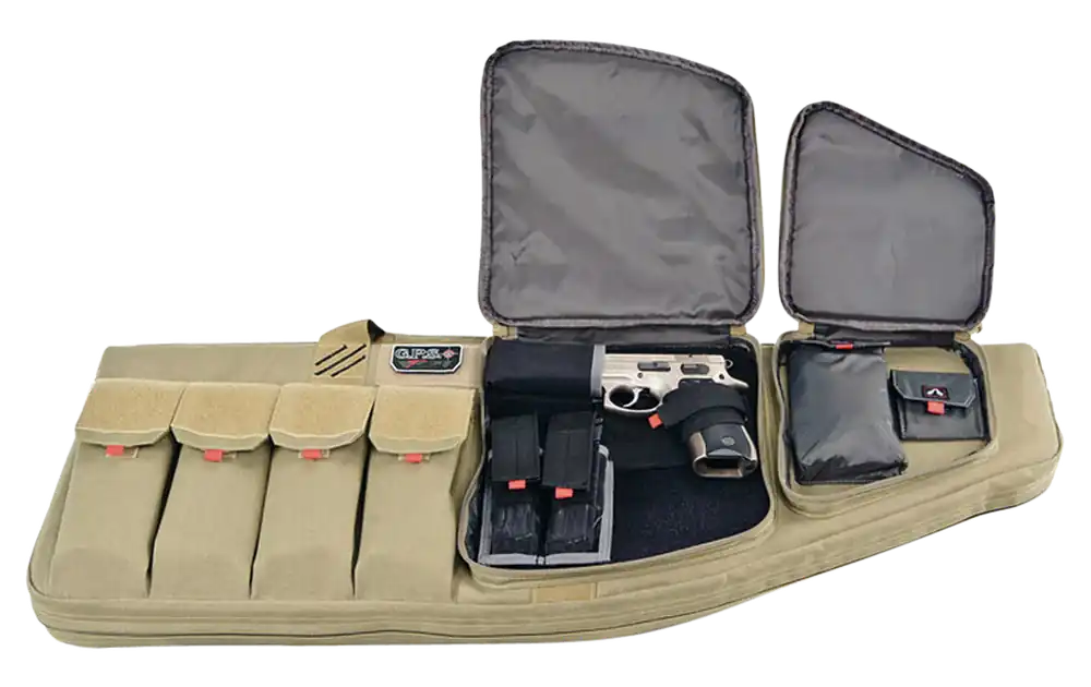 Tactical AR Case 30" Tan 1000D Polyester for 1 Rifle by GPS Bags