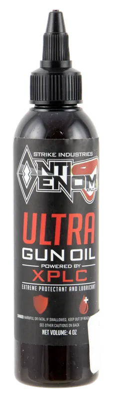 Strike Industries VMULTRA Anti Venom Gun Oil 4 oz Squeeze Bottle