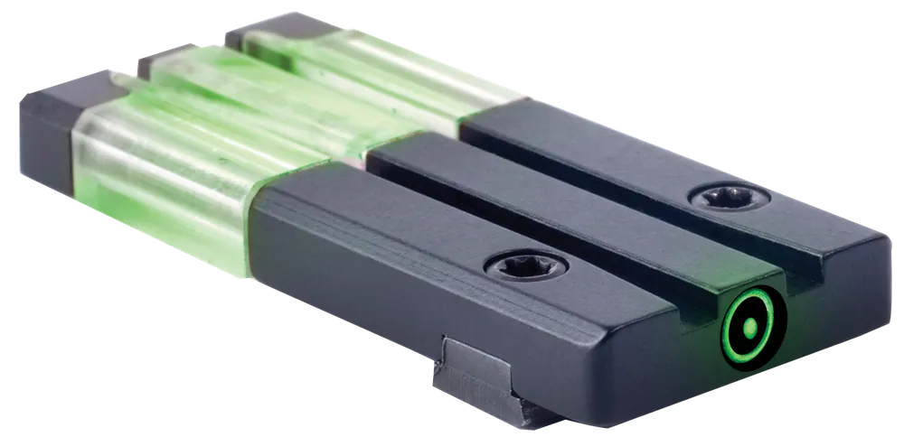 Meprolight USA FT Bullseye Rear Sight for Springfield XD/XDM/Hellcat - Green Tritium FO/Black Frame