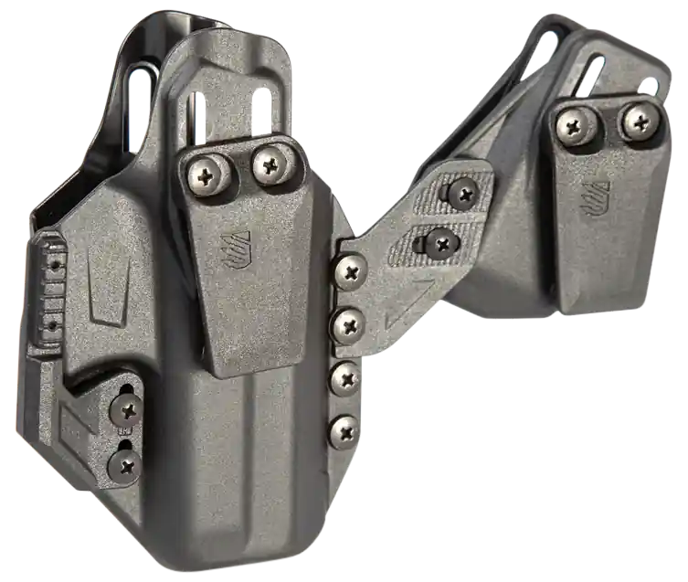 Blackhawk Stache Premium IWB Holster Kit for Sig P320 - Ambidextrous Black Polymer with Belt Clip
