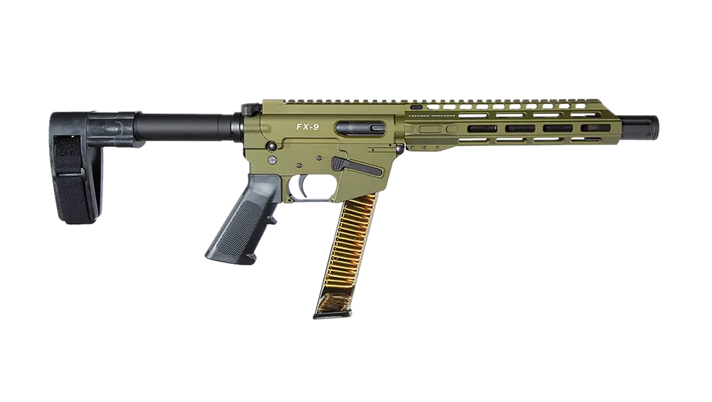 FX9P10SBM-ODG 10" OD Green Freedom Ordnance FX9P Firearm