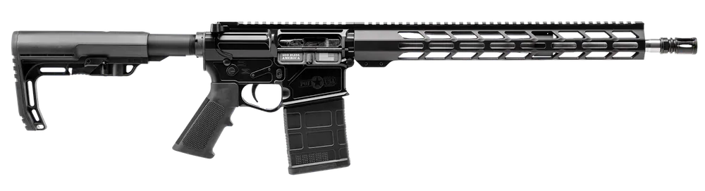 Patriot Ordnance Factory LMR Base .308 Win Rifle - 16.5" Barrel, 10+1 Capacity, Black Aluminum Receiver