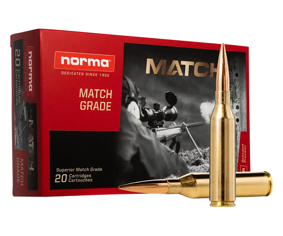 Norma Ammunition 300 Norma Mag 230gr HPBT Golden Target Match 20/Box