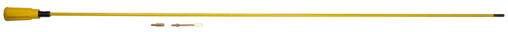 Pro-Shot 36" Steel Coated Cleaning Rod for .270 Caliber Rifles with #8-32 Thread
