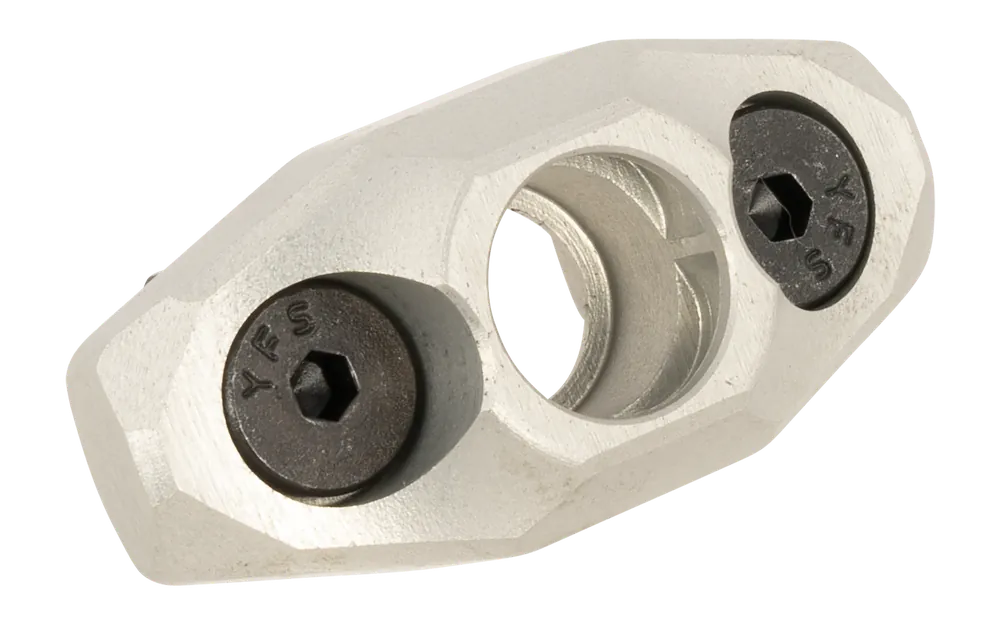Silver Aluminum M-LOK QD Sling Mount by Rise Armament RA601SLVR