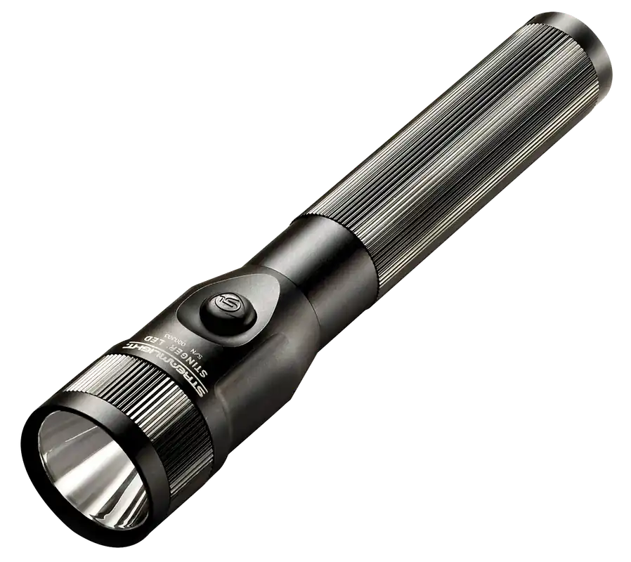 Streamlight 75712 Stinger LED Flashlight - Black Anodized, 100/200/425 Lumens, White LED (DC)