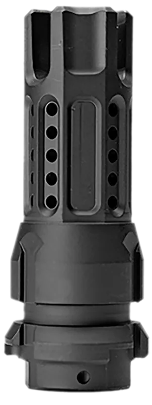 Cobalt Kinetics CKRCBKM556 KeyMo Muzzle Device for 5.56 NATO - Black Nitride Steel, 1/2"x28 Threads