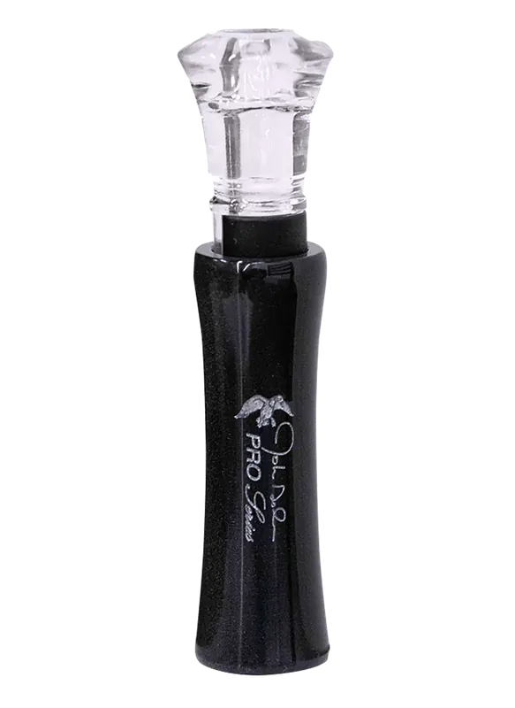Duck Commander DCJGPS John Godwin Pro Series Double Reed Duck Call, Black Acrylic