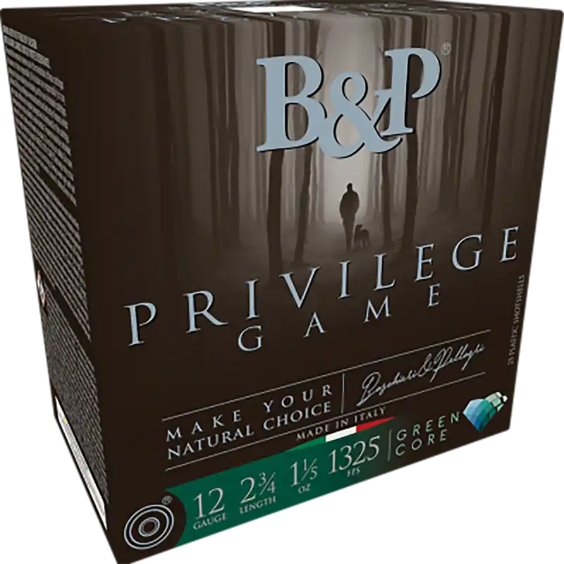 B&P Ammunition 12 Gauge Privilege Game 6 Shot 25 Rounds
