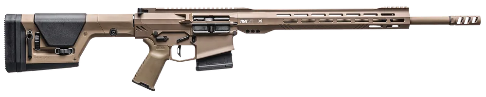 Rise Armament 1121XR .308 Win 20" Rifle, 20+1, FDE Cerakote, Adjustable Magpul PRS Stock